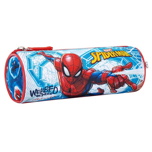 Κυλινδρικό νεσεσέρ Kstationery, Spiderman, 21x8x8cm