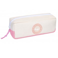 Σχολική κασετίνα Kstationery Mayfair Just Start 22x8.5x5.5 cm ροζ