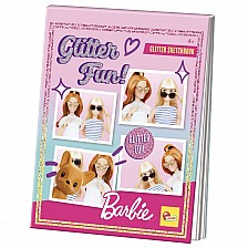 Σετ δημιουργικού, Lisciani, Barbie, βιβλίο ζωγραφικής με γκλίτερ