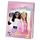 Δημιουργικό σετ, Lisciani, Barbie, βιβλίο ζωγραφικής με ολογραφικό εφέ