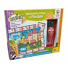 Εκπαιδευτικό διαδραστικό παιχνίδι, Lisciani, Carotina, Η Carotina πηγαίνει στο Λονδίνο