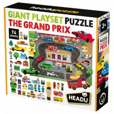 Εκπαιδευτικό παζλ Giant Playset, The Grand Prix, 42 κομμάτια