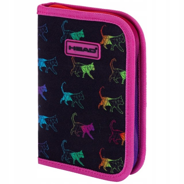 Head School Toiletry Kit, Rainbow Kitty, 20x14x3,5cm