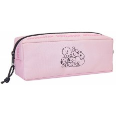 Σχολική κασετίνα Kstationery BT21 Λάτρεις της μουσικής 22x8.5x5.5 cm