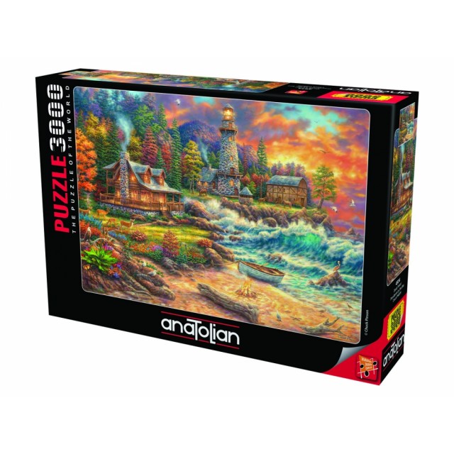 Puzzle, Anatolian, Province by the Sea, 3000 τεμάχια