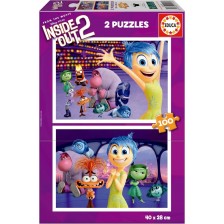 Παζλ, Educa, Inside Out 2, 2 σε 1, 2 x 48 κομμάτια