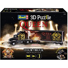 3D Puzzle - Φορτηγό και ρυμουλκούμενο QUEEN