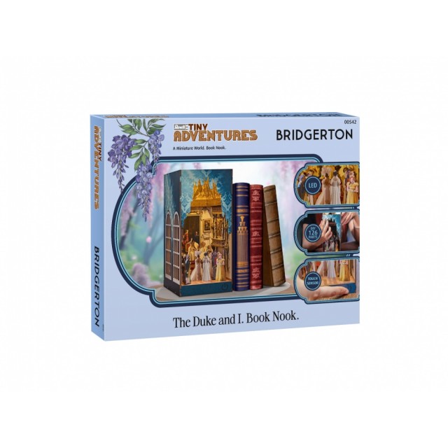 Μοντέλο συναρμολόγησης με φως LED, Revell, Bridgerton, The Duke and Me, Small Worlds για συναρμολόγηση, 126 τεμάχια