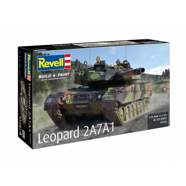 Μοντέλο συναρμολόγησης, Revell, Άρμα μάχης Leopard 2A7A1, 250 τεμάχια