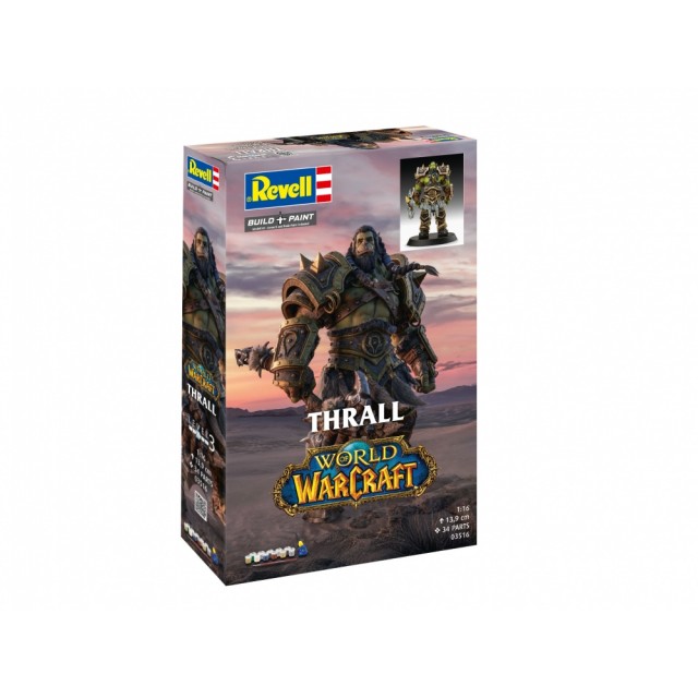 Μοντέλο συναρμολόγησης, Revell, World of Warcraft, Σετ δώρου The Orc Thrall, 60 τεμάχια