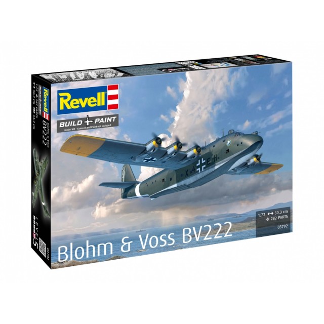 Μοντέλο συναρμολόγησης, Revell, αεροσκάφος Blohm Voss BV222, 282 ανταλλακτικά