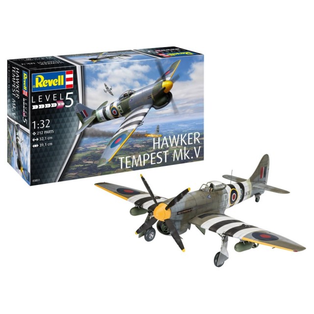 Hawker Tempest V - προκατασκευασμένο μοντέλο
