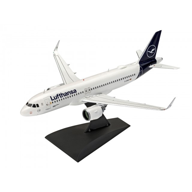 Airbus A320 Lufthansa Neon I - μοντέλο συναρμολόγησης