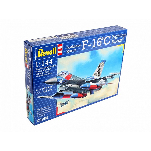 Μοντέλο συναρμολόγησης, Revell, μαχητικό αεροσκάφος Lockheed Martin F-16C Fighting Falcon, 70 τεμάχια