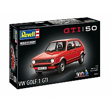 Μοντέλο συναρμολόγησης, Revell, Σετ δώρου 50 χρόνια VW Golf 1 GTi, 121 ανταλλακτικά