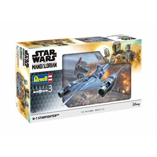Μοντέλο συναρμολόγησης, Revell, Star Wars, N-1 Starfighter, The Mandalorian, 77 μέρη