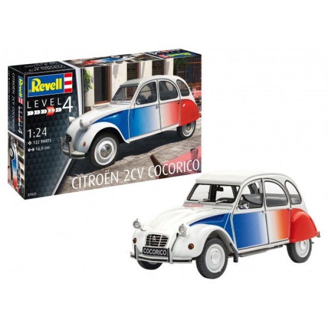 Citroën 2CV COCORICO - μοντέλο συναρμολόγησης