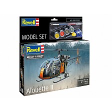 Μοντέλο συναρμολόγησης, Revell, Ελικόπτερο, Alouette II, 191 ανταλλακτικά
