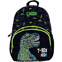 Παιδικό σακίδιο, Astra, T-Rex Neon, 32x22x10cm