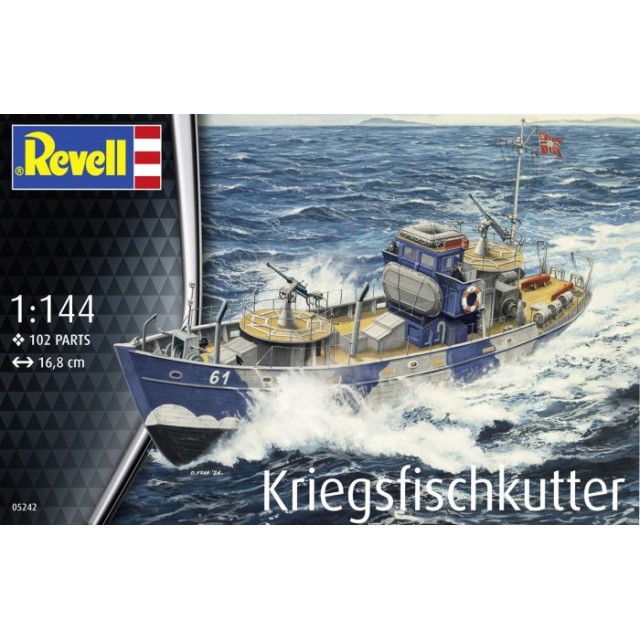 Prefab Model, Revell, Military Fishing Trawler
