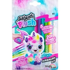 Σετ μαρκαδόροι και στένσιλ με αερογράφο, Canal Toys, 25 τεμάχια