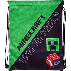 MINECRAFT Time To Mine Sports Bag