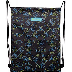Αθλητική τσάντα ASTRABAG AD1, Skateboards, Neon