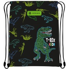 Αθλητική τσάντα, Astra, T-Rex Neon, 44x33 cm