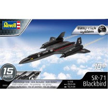 Συναρμολογημένο μοντέλο Airplane Lockheed SR-71 Blackbird, 15 μέρη