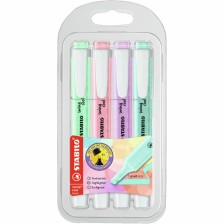Σετ μαρκαδόρων κειμένου, Stabilo, Swing Cool Pastel ST275/4-08, 4 χρώματα