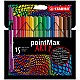 Σετ μαρκαδόρων, Stabilo, pointMax Arty ST488/15-1-20, 15 χρώματα