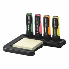 Σετ γραφείου με δείκτες κειμένου, Stabilo Green Boss ST6070/04, 4 χρώματα