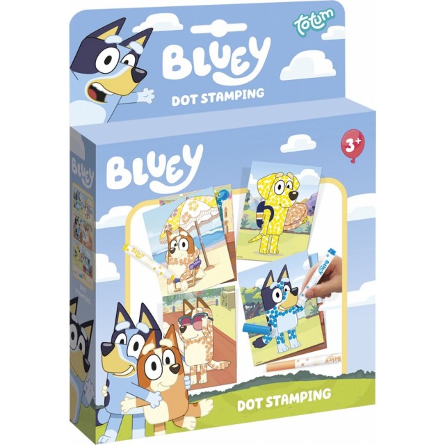 Bluey Creative Kit, Dot Stamping, 21 x 23,5 cm