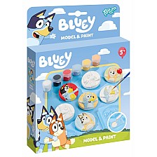 Δημιουργικό κιτ, Totum, Bluey, DIY ειδώλια από γύψο