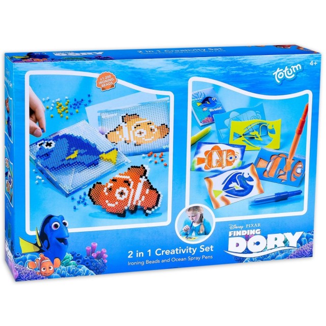 Творчески комплект Finding Dory 2в1, Мозайка и картина