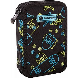 Διπλό νεσεσέρ ASTRABAG AC2 Skateboards Neon, χωρίς αξεσουάρ