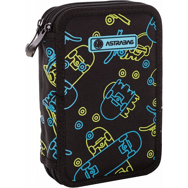 Διπλό νεσεσέρ ASTRABAG AC2 Skateboards Neon, χωρίς αξεσουάρ