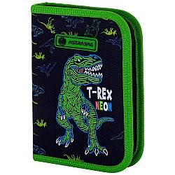 Σχολικό κιτ Astra, T-Rex Neon, 20x14x3,5cm
