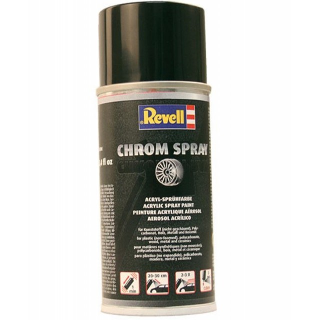 Акрилна боя,Revell, Спрей Хром, 150мл