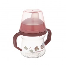 Κύπελλο με καλαμάκι 150 ml BONJOUR PARIS pink