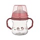 Чаша със сламка 150 мл BONJOUR PARIS pink