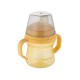 Чаша със сламка 150 мл yellow