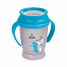 Κούπα με χερούλια 360 μοιρών JUNIOR Indian Summer Boy 250 ml 12m+