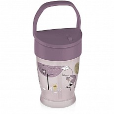 Ποτήρι με καλαμάκι Lovely girl 250 ml