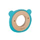 Чесалка дърво-силикон Bear