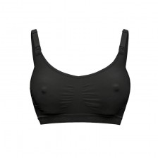 Σουτιέν εγκυμοσύνης και θηλασμού Keep Cool Breathable, pt L, μαύρο