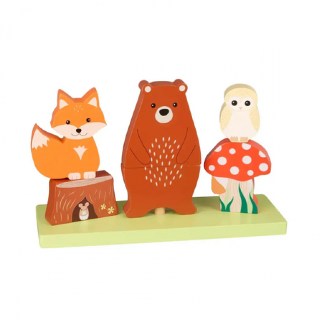 Пъзел низанка с животни - Woodland Animals