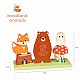Пъзел низанка с животни - Woodland Animals
