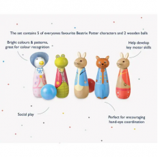 Ξύλινο μπόουλινγκ - Peter Rabbit™