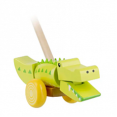 Ξύλινο έμβολο "Crocodile" - Ζώα της Ζούγκλας